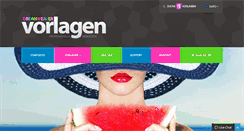 Desktop Screenshot of dreamweavervorlagen.com